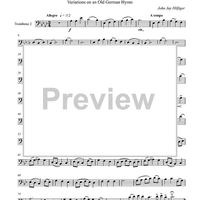 Praise to the Lord - Trombone 2