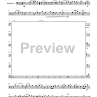 Two Madrigals, Vol. 9 - from Morley's "First Book of Madrigals to 4 Voices" (1594) - Trombone 2
