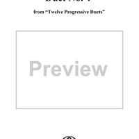 Duet No. 4 - Violin 1