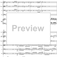 Brandenburg Concerto No. 5: Allegro - Score