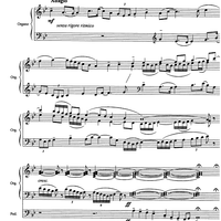 Lauda estiva Op.73 - Score