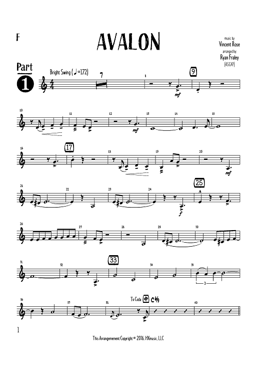 Avalon - F Instruments Part 1