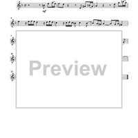 Quintet in the Key of Flexible (TWV 44:11) - Violin 2