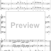 Quartet No. 2 in E minor - Score