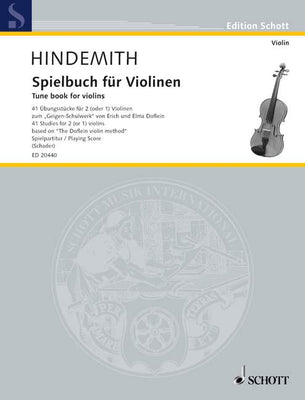 Tune book for violins - Performance Score