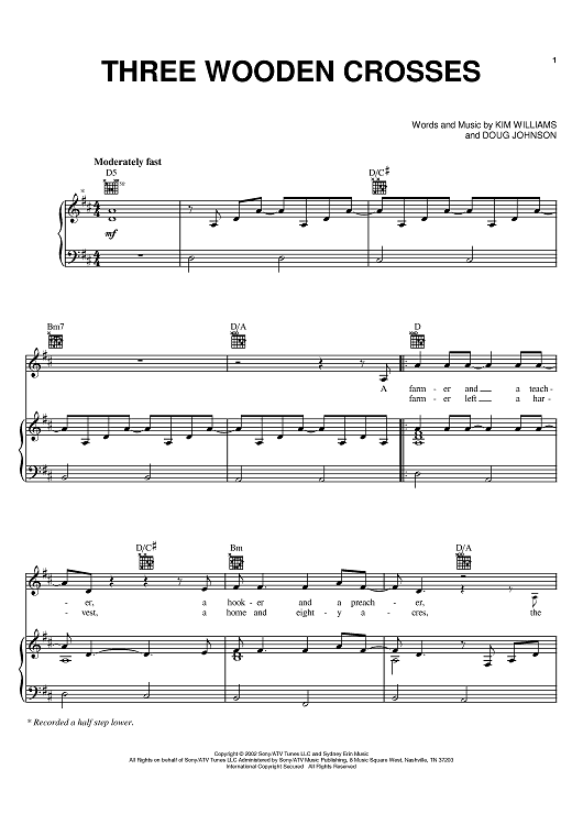 Three Wooden Crosses