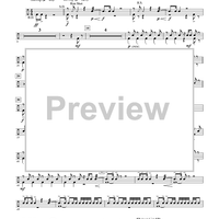 Country Bandstand - Percussion 1