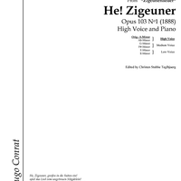 He! Zigeuner Op.103 No. 1