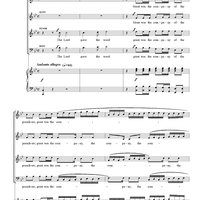 Messiah, no. 37: The Lord gave the word - Piano Score