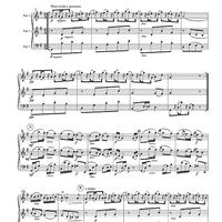 Humoresque - from Op. 101 #7 - Score