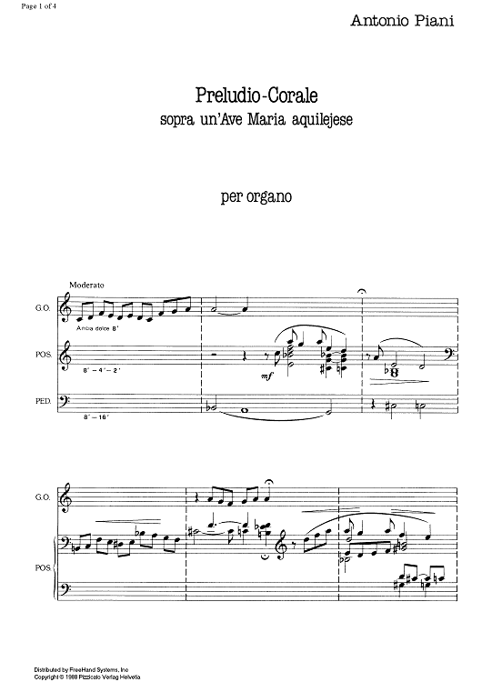 Preludio - Corale