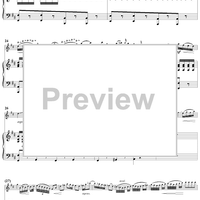 Flute Concerto in G Major - Piano Score