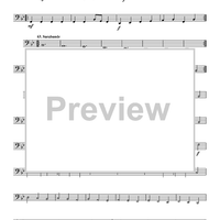 Fünffstimmigter blasender Music - Tuba