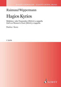 Hagios Kyrios - Choral Score