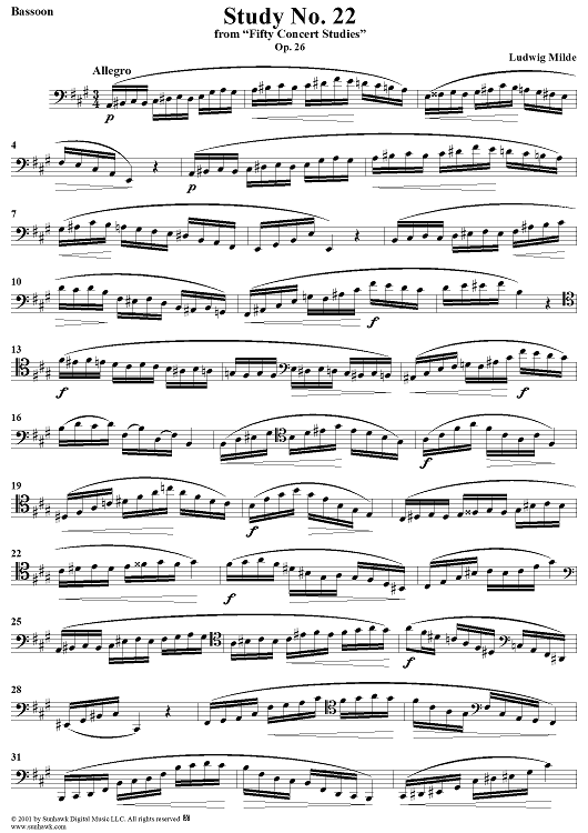 Concert Study No. 22