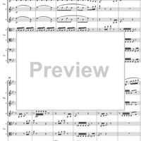 String Octet, Op. 20, Movement 3 - Score