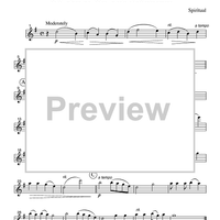 Go Tell It On The Mountain - Part 1 Clarinet in Bb