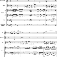 "Si, si, si, ma d'un altro amore", No. 13 from "Ascanio in Alba", Act 1, K111 - Full Score