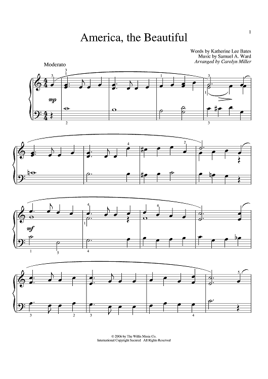 America, The Beautiful