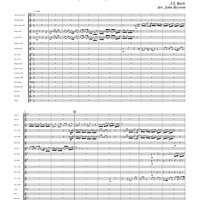 Fugue in g minor - Score