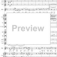 La Finta Giardiniera, Act 3, No. 26 "Wenn du mich auch verlässest" (Aria) - Full Score