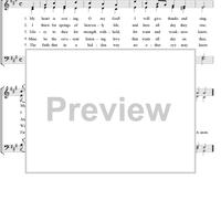 My Heart is Resting, O My God