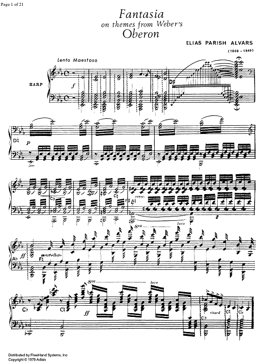 Fantasia Op.59 on themes from Weber's Oberon