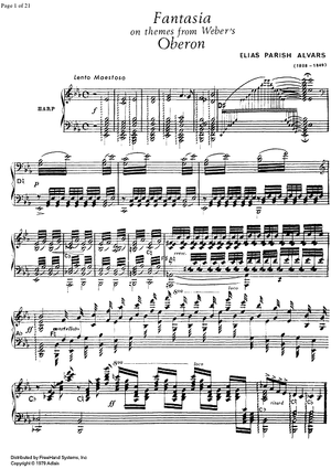 Fantasia Op.59 on themes from Weber's Oberon