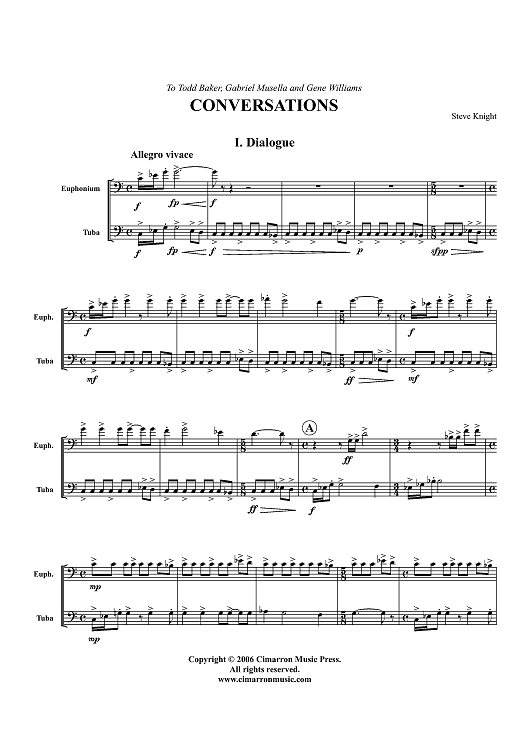 Conversations - Score