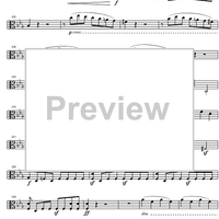 String Quintet c minor Op.104 - Viola 1