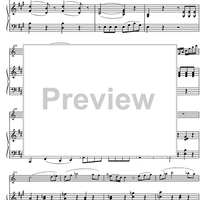 Concerto A Major KV622 - Score