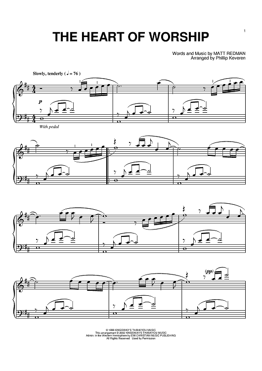 The Heart Of Worship