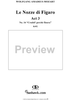 "Crudel! perchè finora", from "Le Nozze di Figaro", Act 3 - Full Score