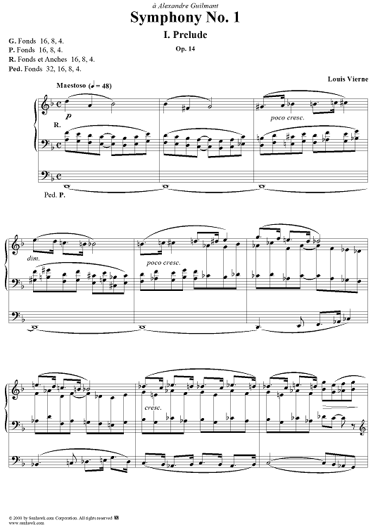 Symphony No. 1, Movement 1