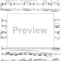 "Endlich, endlich wird mein Joch", Aria, No. 3 from Cantata No. 56: "Ich will den Kreuzstab gerne tragen" - Piano Score