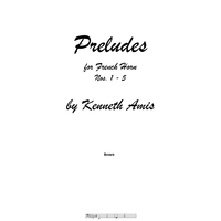 Preludes, Nos. 1-5 - Introductory Notes