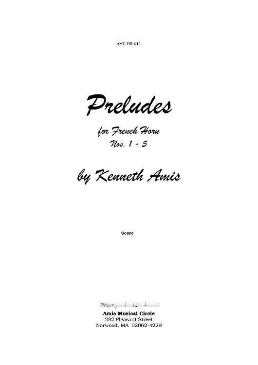 Preludes, Nos. 1-5 - Introductory Notes