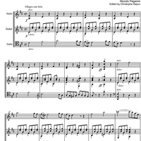 Terzetto No. 4 - Score