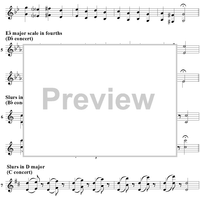 Interval Studies - B-flat Instruments