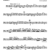 Suite from ''The Nutcracker''. Ouverture Miniature - Trombone 3