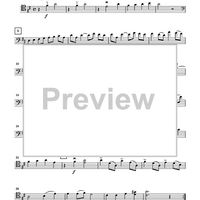 Chamber Suite in D Major for Cello Quartet or Choir - Cello 2