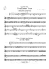 Five Easter Trios - Horn in F