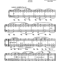 No. 1 Arietta - from Second Suite