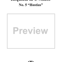 Requiem in C Minor, Op. 54: No. 5, Hostias