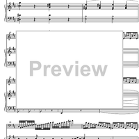 Concerto D Major - Score