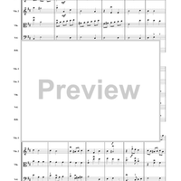 Largo and Presto from Sonata in D - Score