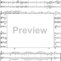 String Quartet No. 11 in E Major, Op. posth. 125, No. 2 - Score
