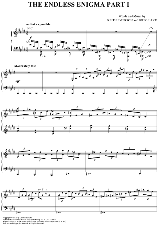 The Endless Enigma Part I