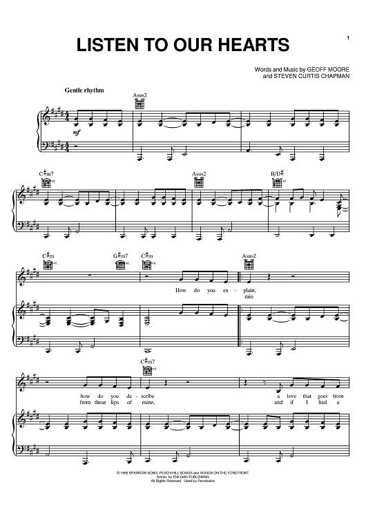 Listen To Our Hearts