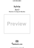 Sylvia, Act 3, No. 14: Marche et Cortége de Bacchus - Piano Score